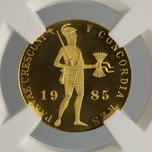 GRADUATORIA, 1 ducato, 1985, Paesi Bassi