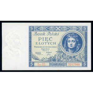 Pięć Złotych, 1930