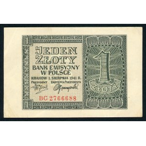 Jeden Złoty, 1941