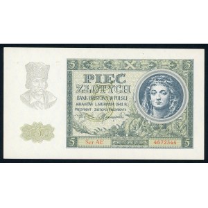 Pięć Złotych, 1941