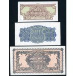 Nadruki na 9 banknotach - XXXV - Lecie PRL