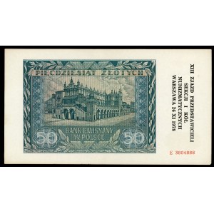 Nadruk na banknocie - XIII Zjazd Przedstawicieli Sekcji i Kół Numizmatycznych