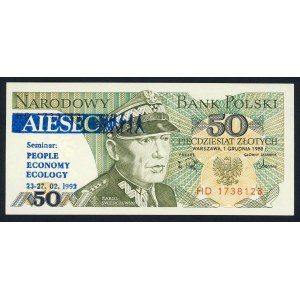 Nadruk na banknocie - AIESEC