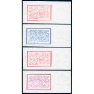 Nadruki na 4 banknotach - XXV Zjazd PTAiN
