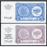 Nadruki na 3 banknotach - XXXVII Zebranie PTAiN