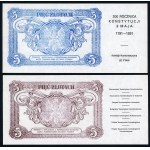 Nadruki na 3 banknotach - XXXVII Zebranie PTAiN