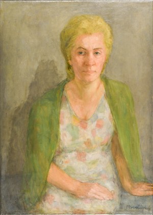 Olgierd BIERWIACZONEK (1925-2002), Portret Nadieżny Pawłownej