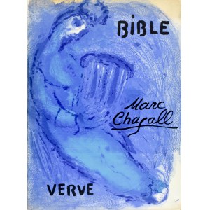 Marc CHAGALL (1887-1985), Albumcover von The Bible: Verve. Bd. VIII, Nr. 33 und 34