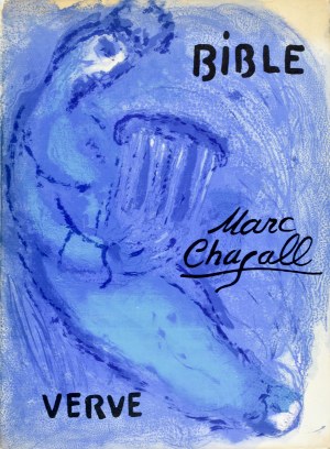 Marc CHAGALL (1887-1985), Okładka albumu The Bible: Verve. Vol. VIII, Nos 33 et 34