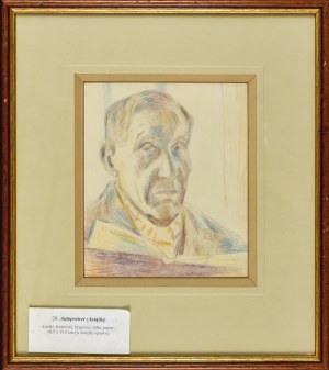 Stanisław KAMOCKI (1875-1944), Autoportret z książką