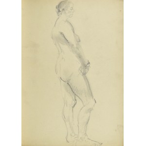 Kasper POCHWALSKI (1899-1971), Nude of a Standing Woman, 1953