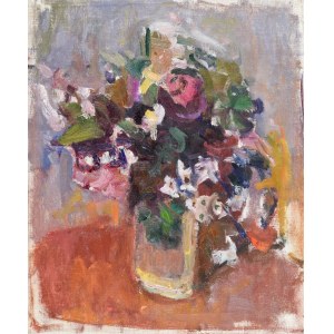 Zygmunt SCHRETER, SZRETER (1886-1977), Bukiet kwiatów w wazonie