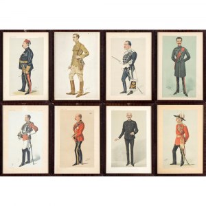 Eight prints of various military subjects