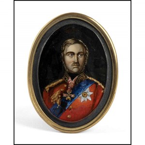 Miniature portrait of Albert, King of England
