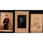 Lot of 3 photos with young members of the royal family