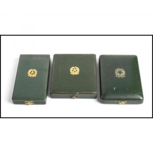 Lot of 3 Crosses of Merit of the Italian Republic