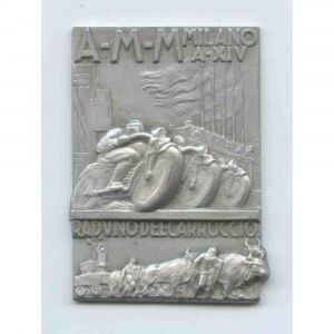 Carroccio rally plaque
