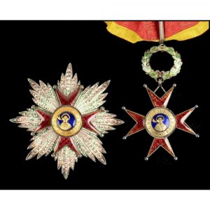 Order of Saint Gregory, grand officer's insignia