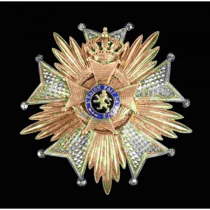 Order of Leopold, grand cross plaque