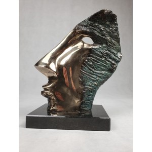 Stanislaw Wysocki, Skulptur Bronze patiniert und poliert