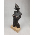 Piotr Bubak, Nude sculpture patinated bronze