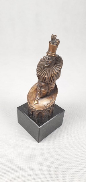 Tomasz Sętowski, Lady of Spades sculpture bronze