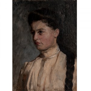 Artysta nieokreślony, Portret kobiecy, 1902