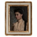 Artysta nieokreślony, Portret kobiecy, 1902