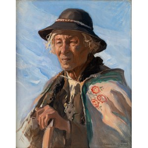 Adam Styka (1890 Kielce - 1959 New York), Highlander aus Zakopane , 1933