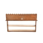 Shelf in the Zakopane style, 1st half of the 20th century.