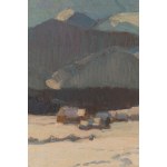 Jakub Glasner (1879 Rdzawka k. Nowego Targu - 1942 obóz janowski we Lwowie), Widok na Giewont, 1923