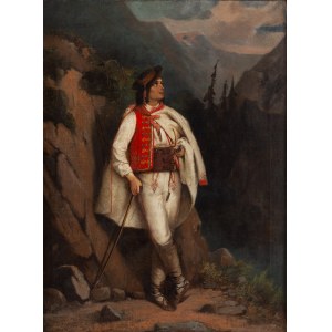 Author unrecognized (19th century), Highlander on the trail