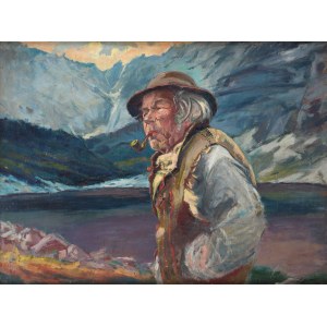 Stanisław Górski (1887 Kościan - 1955 Kraków), Góral nad Morskim Okiem