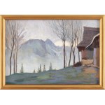 Otton Edward Borzemski (d. 1978, ), Tatra landscape with view of Giewont