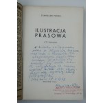 PETERS STANISŁAW Ilustracja prasowa z 74 ilustracjami [dedykacja Autora]