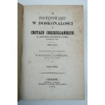 RODERICUS ALPHONS x. O pokroku dokonalosti a křesťanských ctností [3 svazky, 1862].