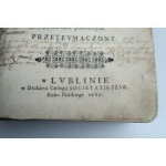 [LUDVÍK Z GRENADY] PRÍRUČKA PRE Hriešnikov od reverenda X. LVDWIK de Granade z rádu svätého Dominika v španielčine [1687].