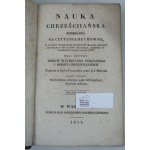 [L'HOMOND] NAUKA CHRZEŚCIJAŃSKA podzielona na czytania duchowne [1829]