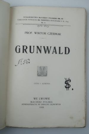 CZERMAK WIKTOR Grunwald [1910].