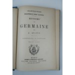 [QUANTIN ALBERT]. Histoire de Germaine par A. Quantin (vo francúzštine).