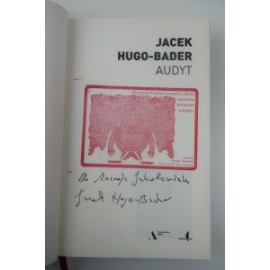 HUGO BADER JACEK Audyt [autograf Autora]