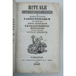 RITUALE SACRAMENTORUM [jęz. Polonice, Germanice, Gallice, Litvanice] 1847.