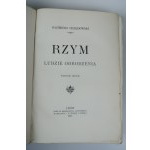 CHŁĘDOWSKI KAZIMIERZ Rzym Ludzie Odrodzenia [1911].