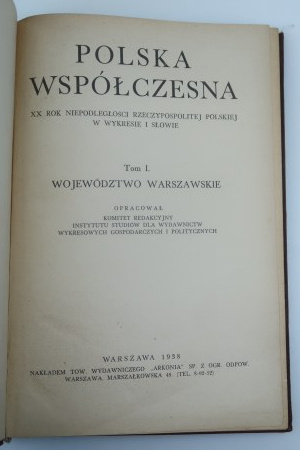 POLAND XX year of independence of the Republic of Poland in graph and word [1939].