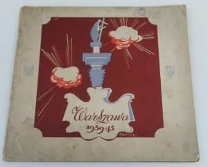 VARŠAVA 1939 - 1945 [album] text JERZEGO ANDRZEJEWSKI [1946].
