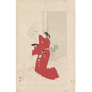 Watanabe Seitei (1851-1918), Malarz, Tokio, 1891