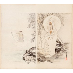 Watanabe Seitei (1851-1918), Bogini, Tokio, 1891