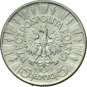 Pilsudski, 5 zloty 1935