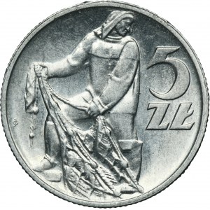 5 złotych 1959 Rybak