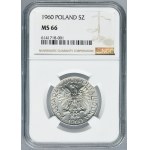 5 Gold 1960 Fisherman - NGC MS66